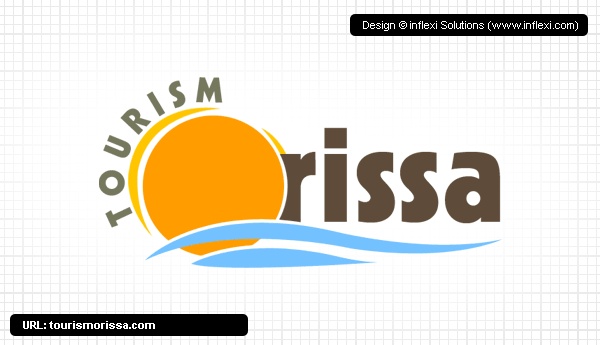 the logo for tourism asia, which is located on top of a white background with an orange