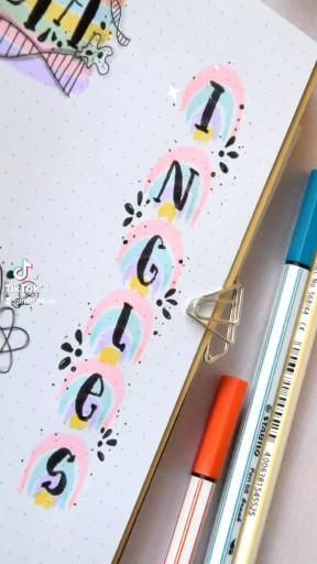 Pin de Zareen Mehdi en Notes ideas | Tutorial de letras, Letras bonitas ...