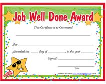 i'm a super star certificate for children to use as a gift or present