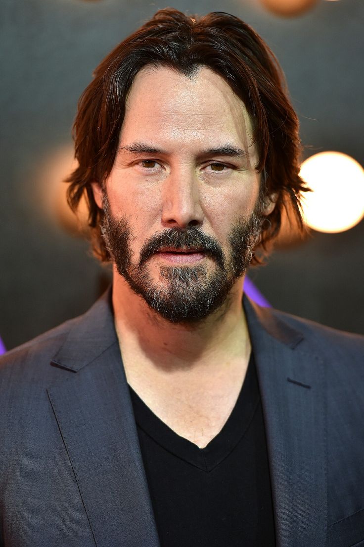 Keanu Reeves John Wick, Keanu Reeves Beard, Keanu Charles Reeves ...