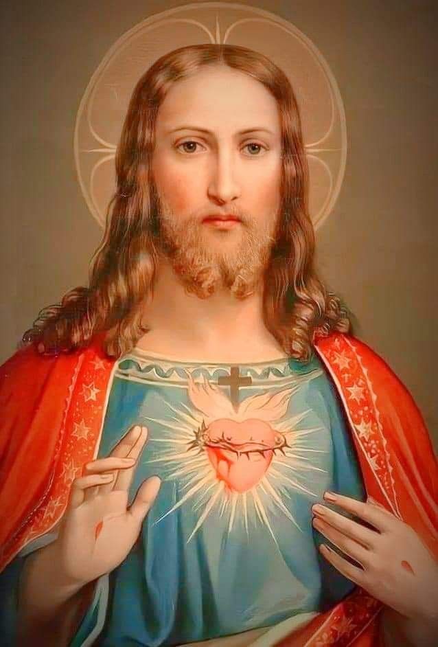 Sacred Heart | Jesus christ painting, Lord jesus christ, Jesus christ art