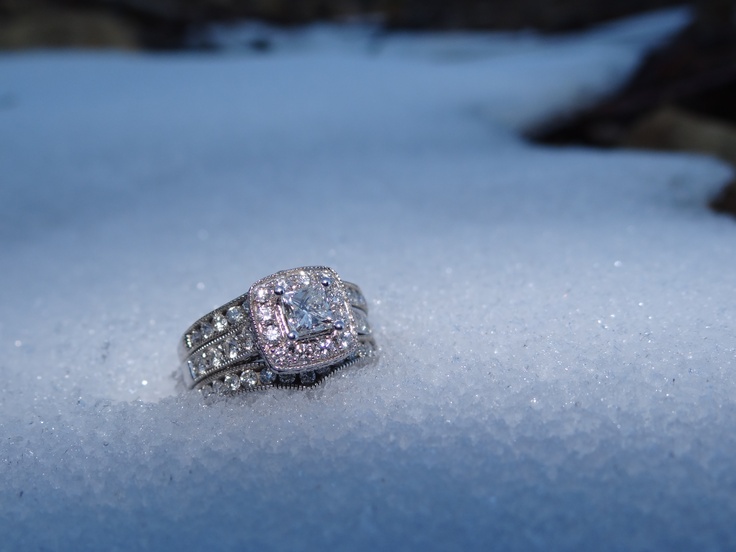 Ice on ice Class Ring