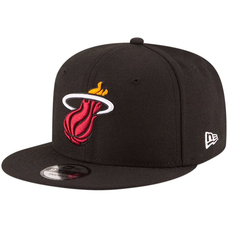 * Men's Miami Heat New Era Black Official Team Color 9FIFTY Adjustable Snapback Hat, Your Price: $27.99 Miami Heat Logo, Mens Snapback Hats, Nba Miami Heat, Miami Heat, Snapback Cap, Adjustable Hat, Snapback Hat, Fitted Hats, Team Colors