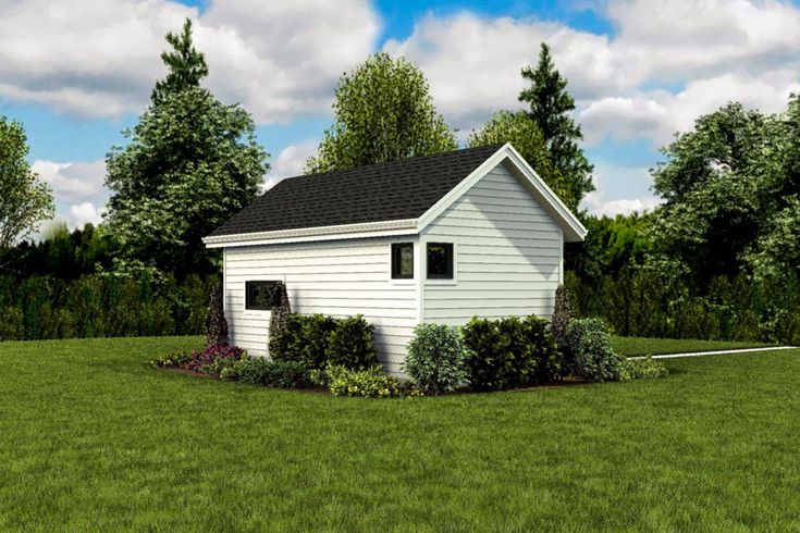 Plan 69720AM: Teeny Tiny House Plan | Tiny house plan, House plans ...