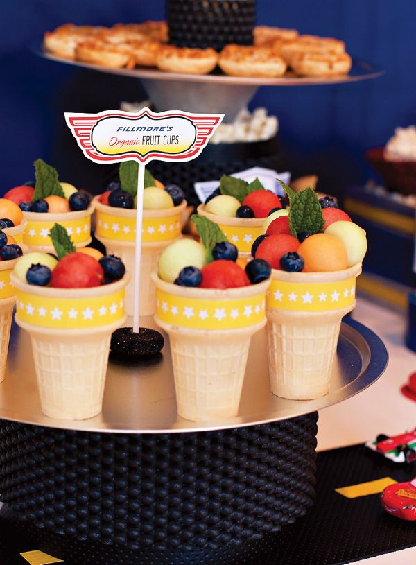 10 {Simple & Fun!} Disney Cars Party Food Ideas // Hostess with the ...