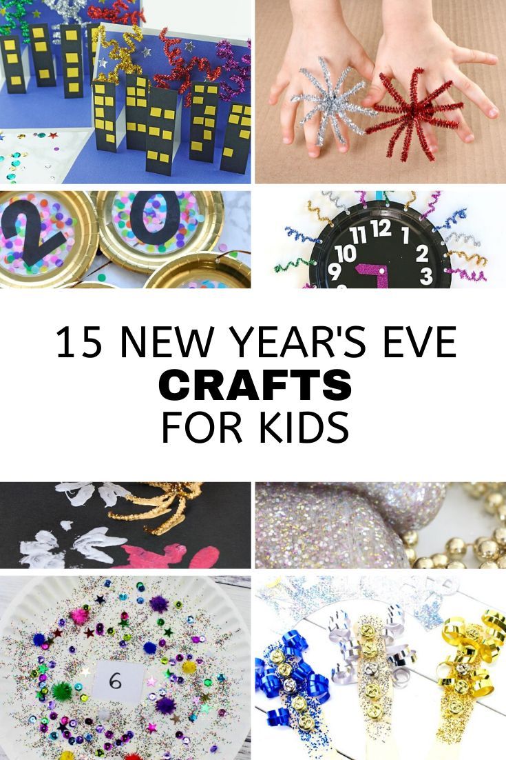 15 New Years Eve Crafts for Kids | Kara's Party Ideas | Godt nytt år ...