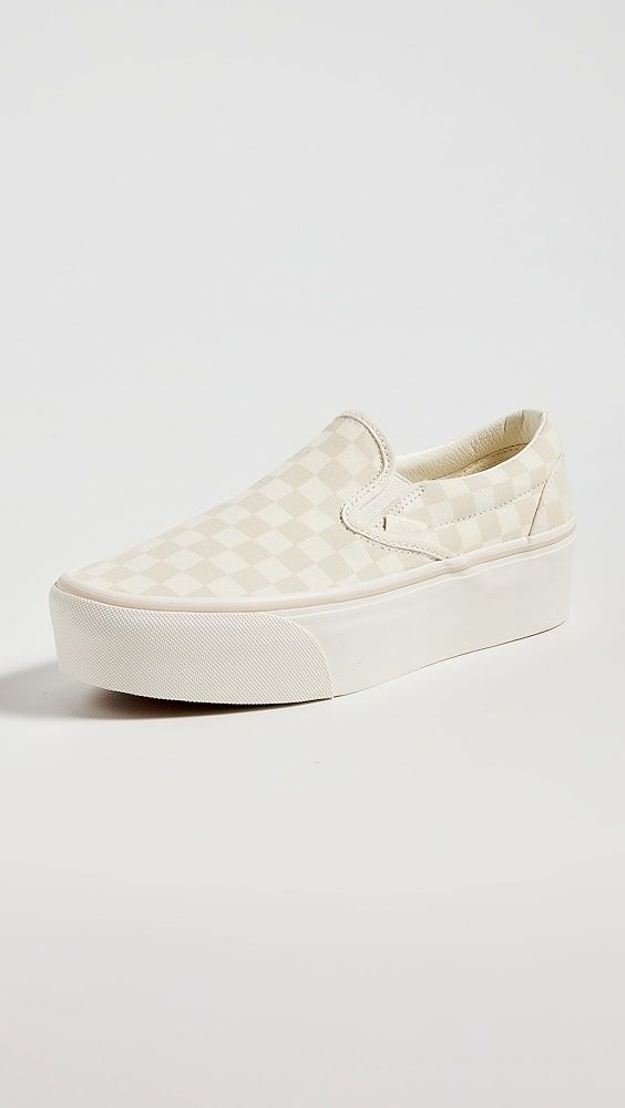 Vans CSO Stackform Sneakers | Shopbop Platform Vans, Checkered Vans, Womens Vans, Check Pattern, Cute Shoes, Shoe Brands, Gq, Me Too Shoes, Vietnam