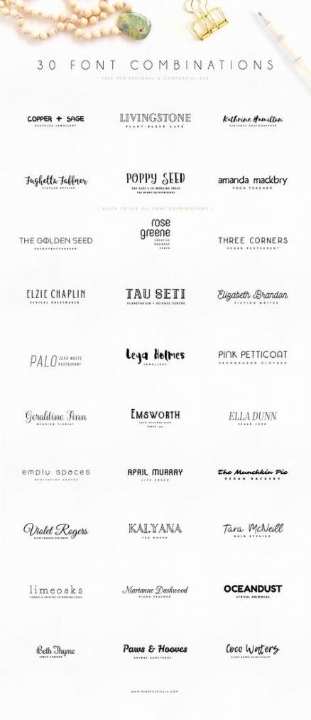 39 Ideas design branding identity fonts for 2019 #design | Logo design ...