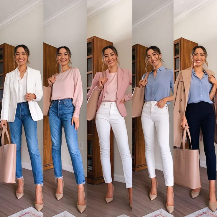 Spring Business Casual Outfits, Best Business Casual Outfits, Spring Business Casual, Chique Outfit, Casual Outfits For Work, Spring Work Outfits, Look Formal, Business Outfits Women, Paris Mode