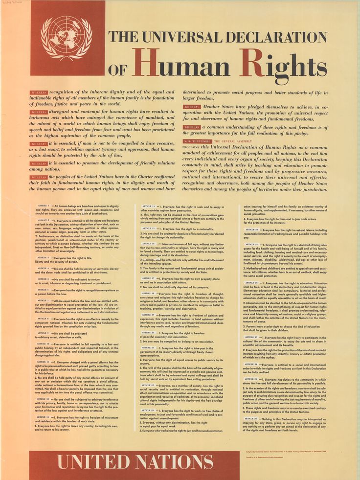 the universal declaration of human rights