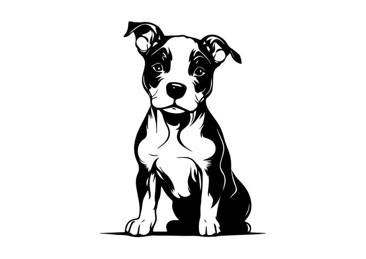 PITBULL SVG, PITBULL Clipart, Pitbull Svg Files for Cricut, Pitbull ...