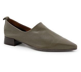 Bring a touch of sophistication to your look with the Marley, a classic slip-on loafer with a pointed toe for a flattering and comfy fit. From Bueno. Elegant Pointed Toe Slip-on Flats For Work, Formal Plain Toe Slip-ons For Fall, Business Casual Plain Toe Slip-ons For Spring, Spring Business Casual Plain Toe Slip-ons, Elegant Almond Toe Slip-ons For Fall, Elegant Leather Slip-ons For Fall, Chic Formal Slip-ons With Low Heel, Chic Slip-ons With Leather Sole And Low Heel, Elegant Slip-ons With Leather Sole And Low Heel