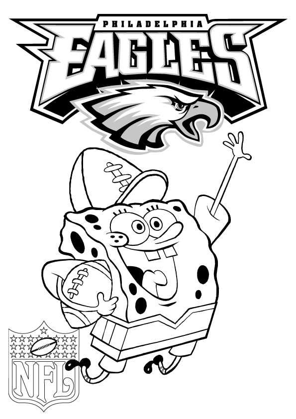 Printable Philadelphia Eagles Coloring Pages