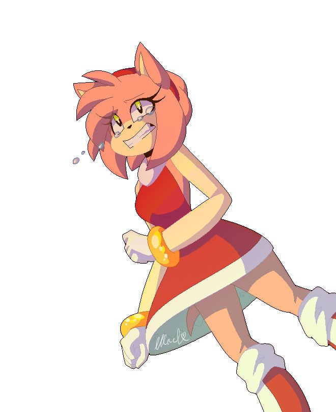 crying Amy by jJEMKA on DeviantArt | Amy rose, Shadow and amy, Amy the ...