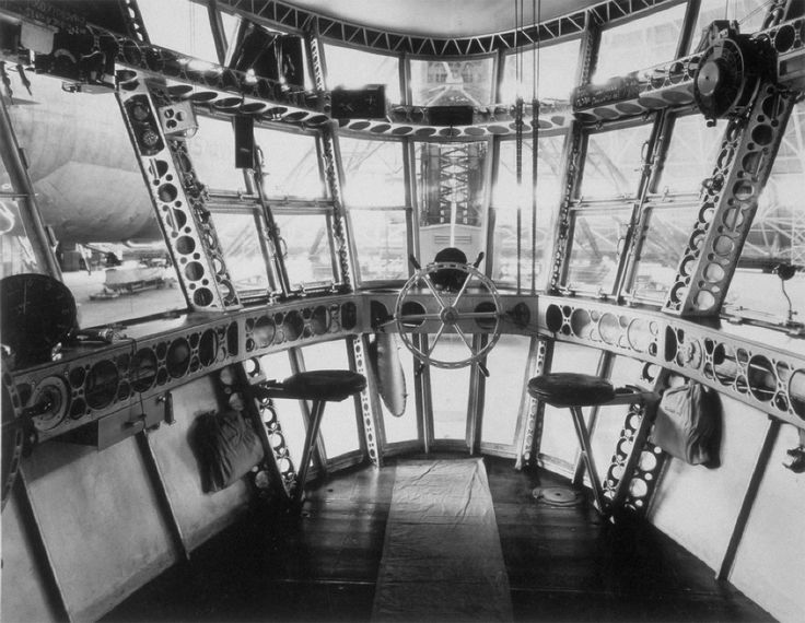 an old black and white photo of the inside of a boat