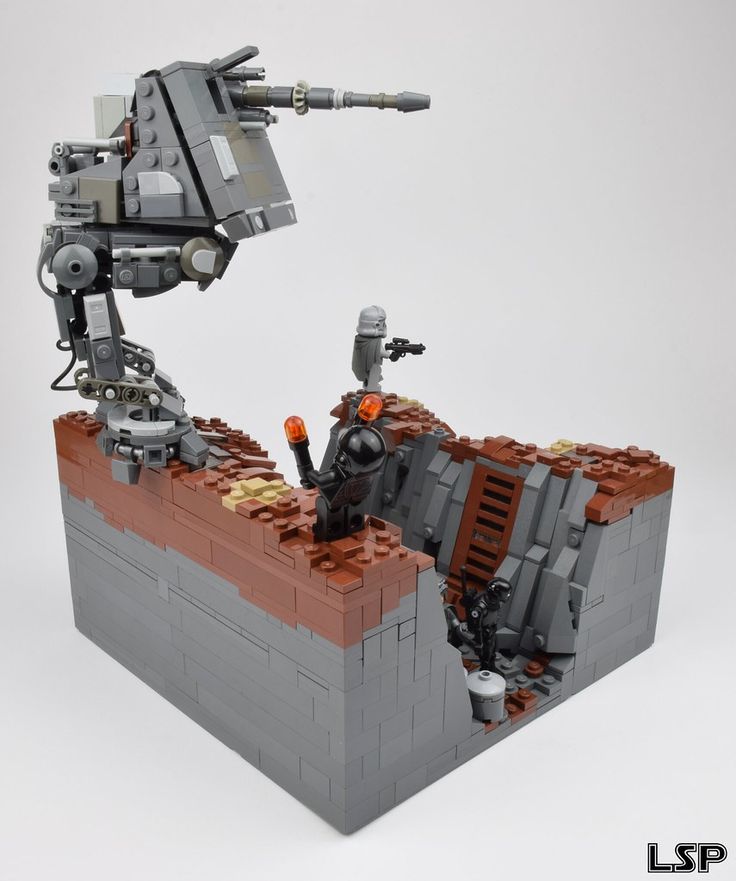 a lego star wars battle scene is shown