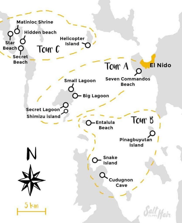 a map showing the location of several towns