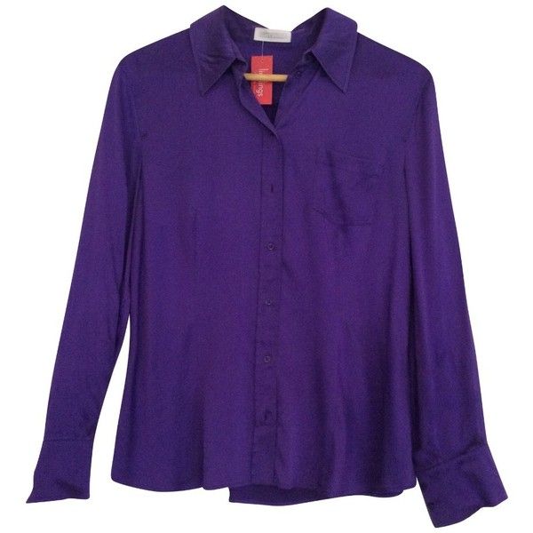 Pre Owned Silk Blouse 110 Liked On Polyvore Featuring Tops Blouses Violet Silk Top Pure Silk Blouse Purple Silk Top Violet Top And Purple Silk Blouse [ 600 x 600 Pixel ]