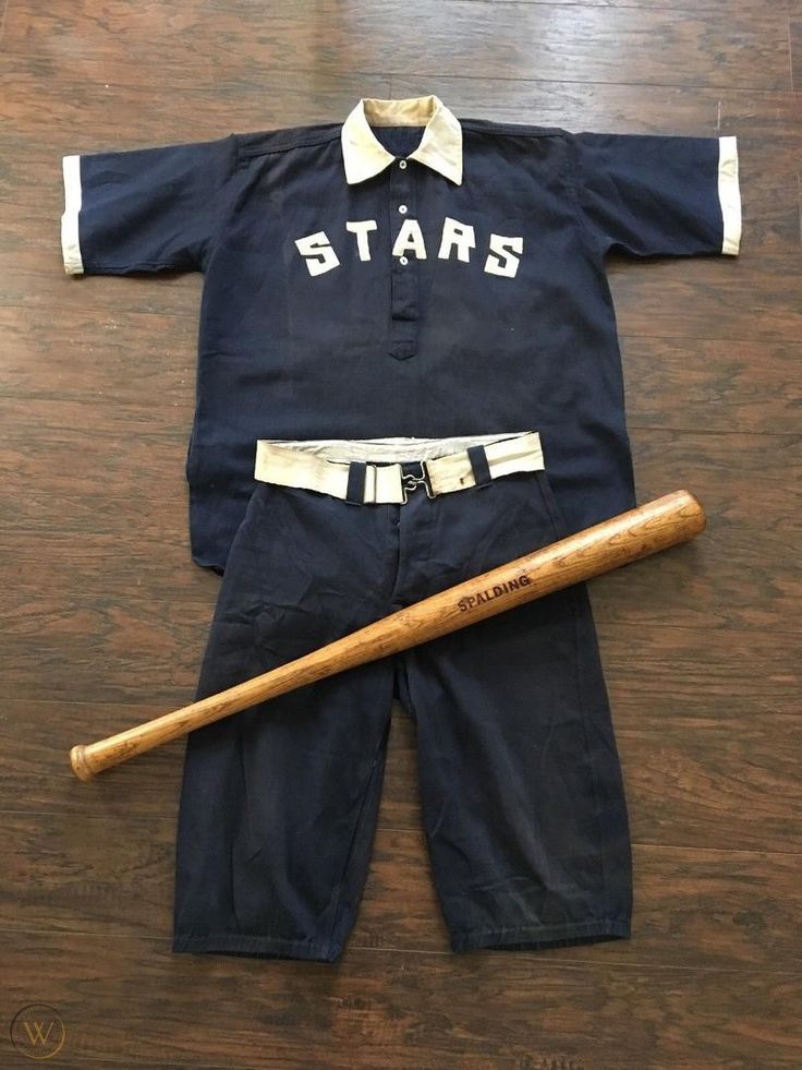 1880 - 1890 Syracuse Stars Baseball Uniform and Spalding Bat - Jersey Pants Belt | #1920468791 Damn Yankees, Sports Outfits, Fashion Designer Studio, Stand Studio, Baseball Uniforms, Vintage Toddler, Minor League Baseball, Baseball Outfit, Baseball Tees