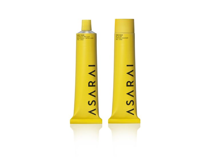 Yellow Packaging, Package Design Inspiration, Branding Design Packaging, New Cosmetics, Skin Lotion, Bold Typography, Basic Design, Beauty Packaging, Creative Packaging Design