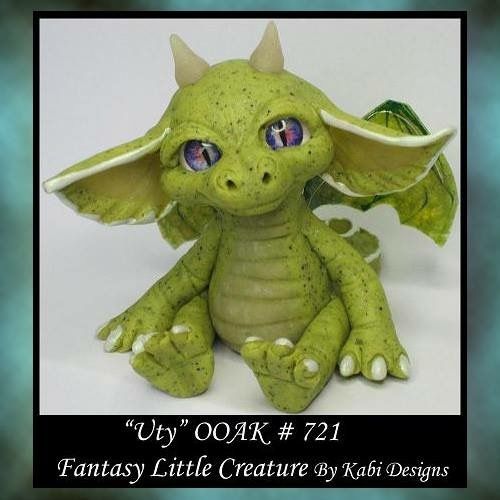 Pin by April DeBry on dragons | Polymer clay dragon, Polymer clay fairy ...