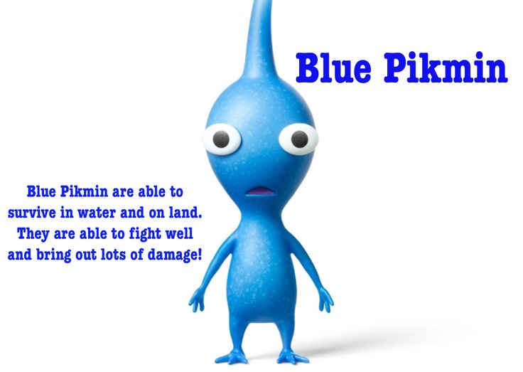 a blue cartoon character standing in front of a white background with the words blue pimpin on it