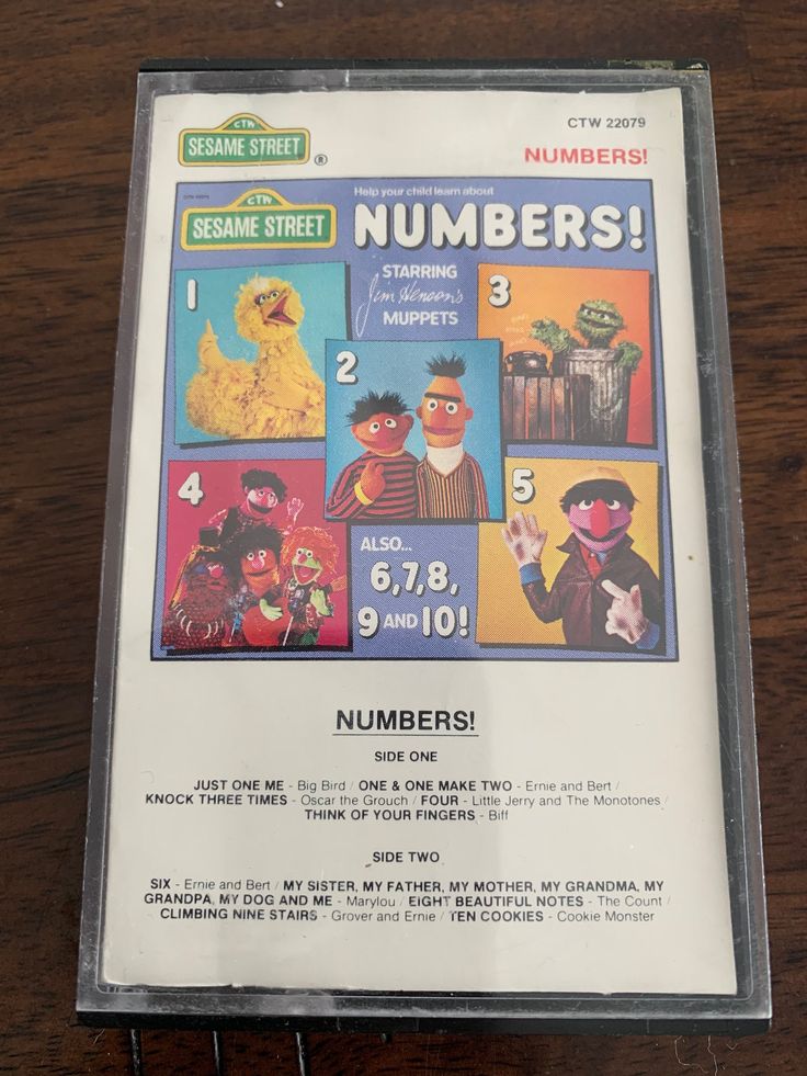 Excited to share this item from my #etsy shop: Sesame Street Numbers ...