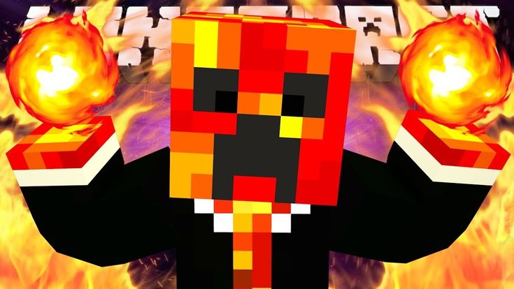 an animated image of a person holding two fireballs in front of a blazing background