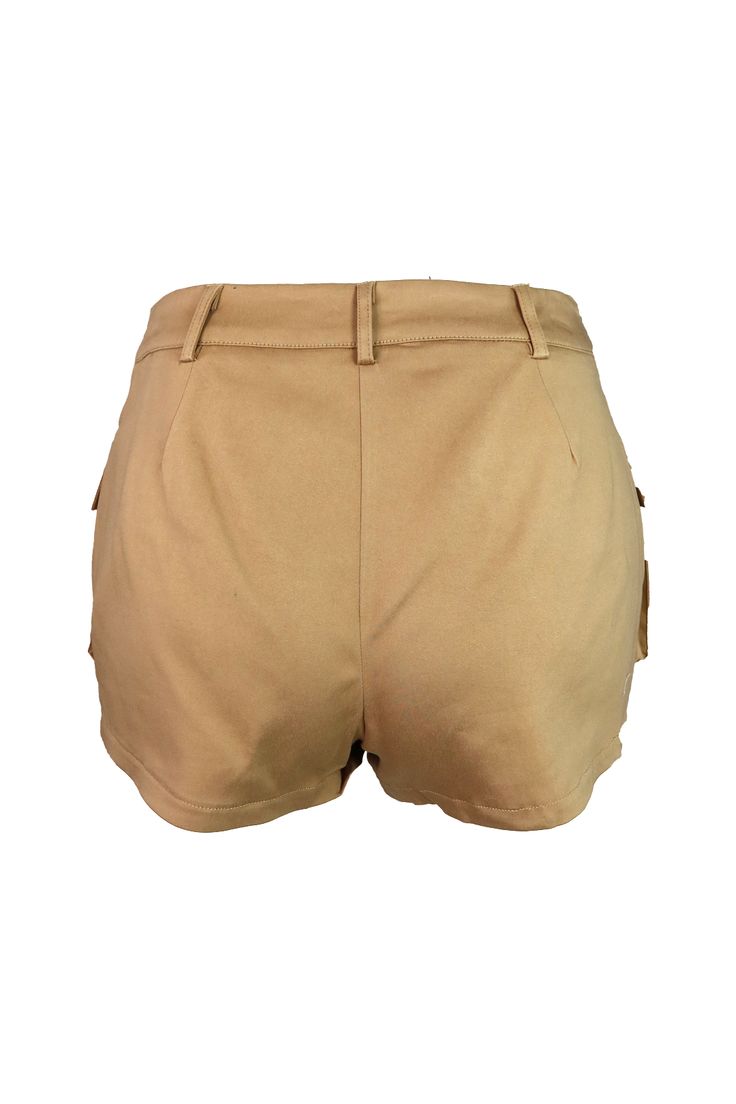 High waisted micro mini cargo skort with pocket detail Button fly closure Runs true to size 70% Rayon 25% Nylon 5% Spandex Madison is in size S Height: 5'6" Bust: 34" Waist: 27" Hips: 41" Utility High Waist Cargo Shorts With Pockets, Utility Cargo Shorts With Pockets For Work, Khaki Shorts For Workwear, Fitted Utility Shorts, Fitted Utility Style Shorts, Fitted Utility Cargo Shorts, High Waist Utility Shorts With Side Pockets, Fitted Utility Shorts With Pockets, Casual Short Skort With Pockets