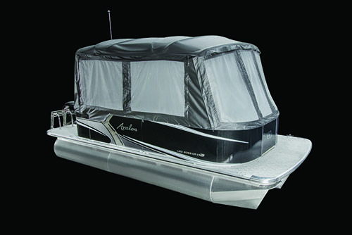 Full camper enclosure | Pontoon, Pontoon boat accessories, Boat accessories