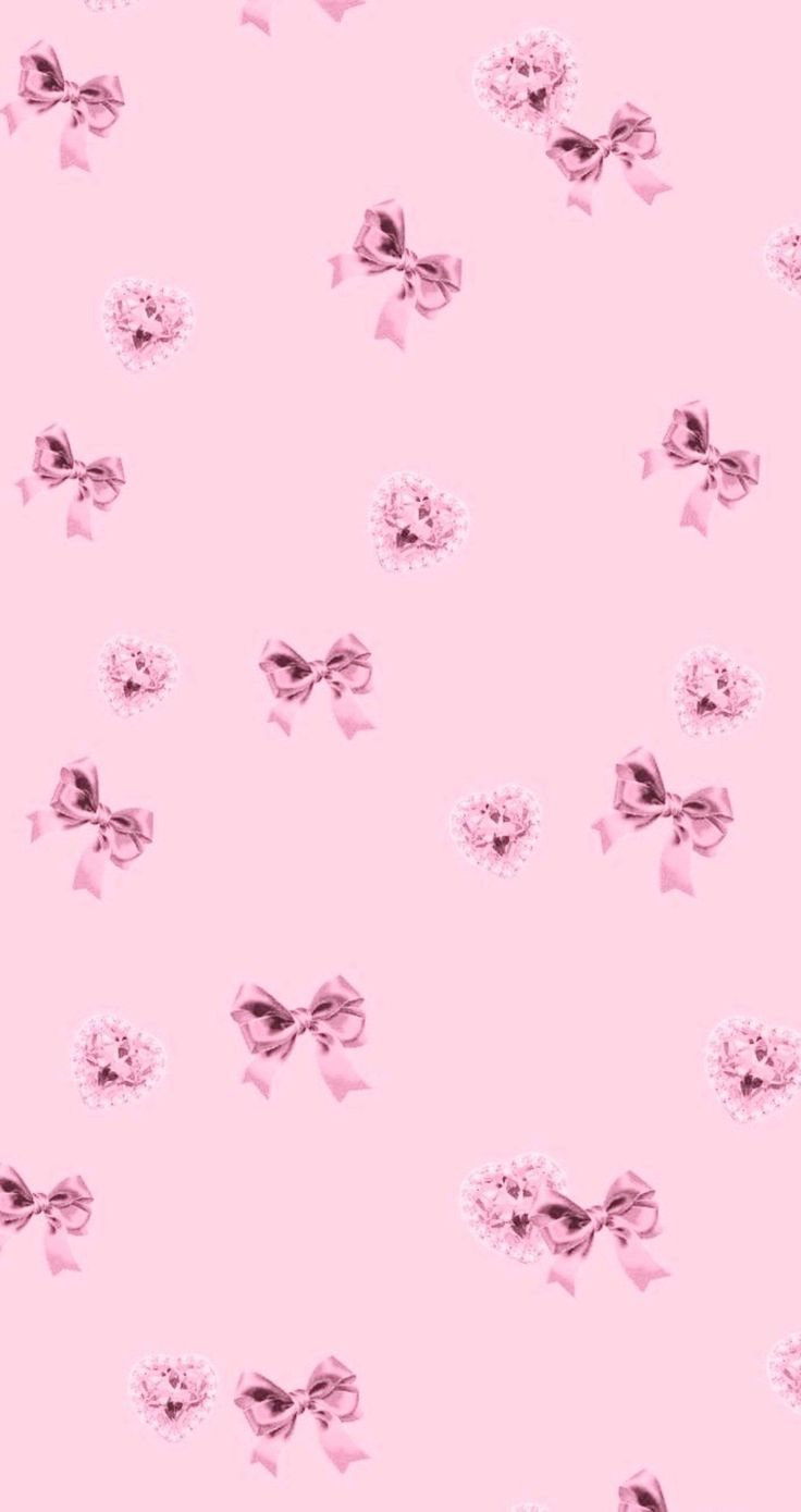 Pin on ~Bows~ | Cute flower wallpapers, Phone wallpaper pink, Bow wallpaper