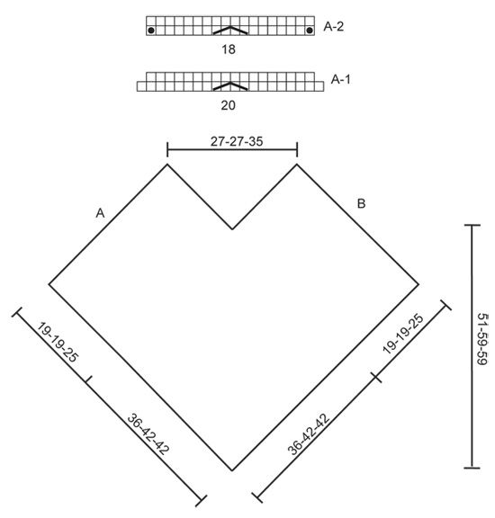 a drawing of a baseball diamond with measurements for the base and area to make it look like