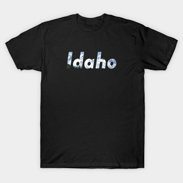 Idaho - Idaho State - T-Shirt Sports Tshirt Designs, Nurse Love, Nursing Tshirts, Sports Cycle, Tshirt Logo, Men Short Sleeve, Short Sleeves Tops, Cotton Tshirt, V Neck T Shirt