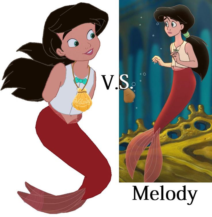 Pin by Veronica Holley on the little mermaid 2 | Melody little mermaid ...