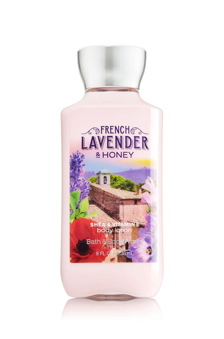 French Lavender & Honey Body Lotion - Signature Collection - Bath & Body Works Honey Body Lotion, Coconut Oil Body Scrub, Bath & Body Works, Perfume Body Spray, Lavender Honey, Lavender Bath, Sugar Body Scrub, Body Moisturizers, Body Lotions