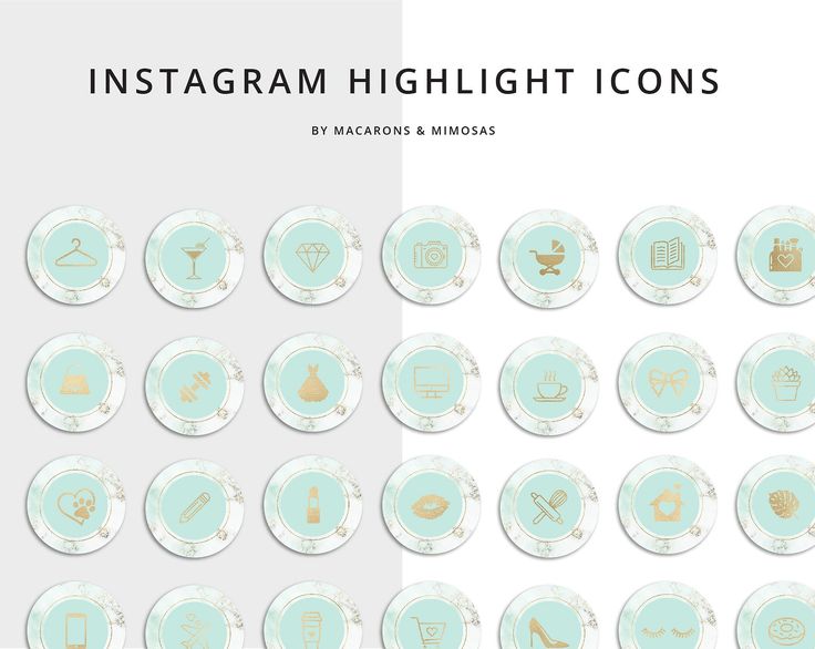 53 Instagram Story Highlights Icons | Instagram highlight icons ...