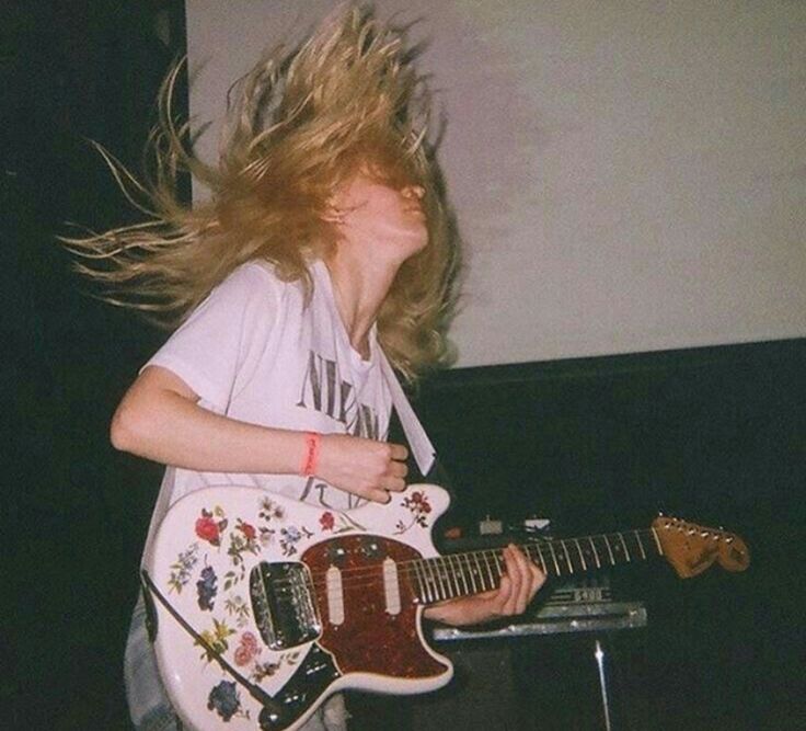 The Wind, Projector, Blonde Hair, Electric Guitar, Guitar, Blonde, Screen, Music, Hair