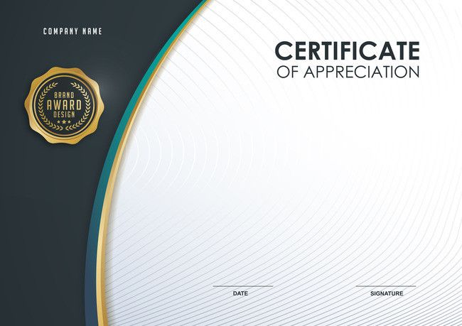 Simple Business Brand Design Background Certificate | Certificate layout,  Certificate design template, Certificate background