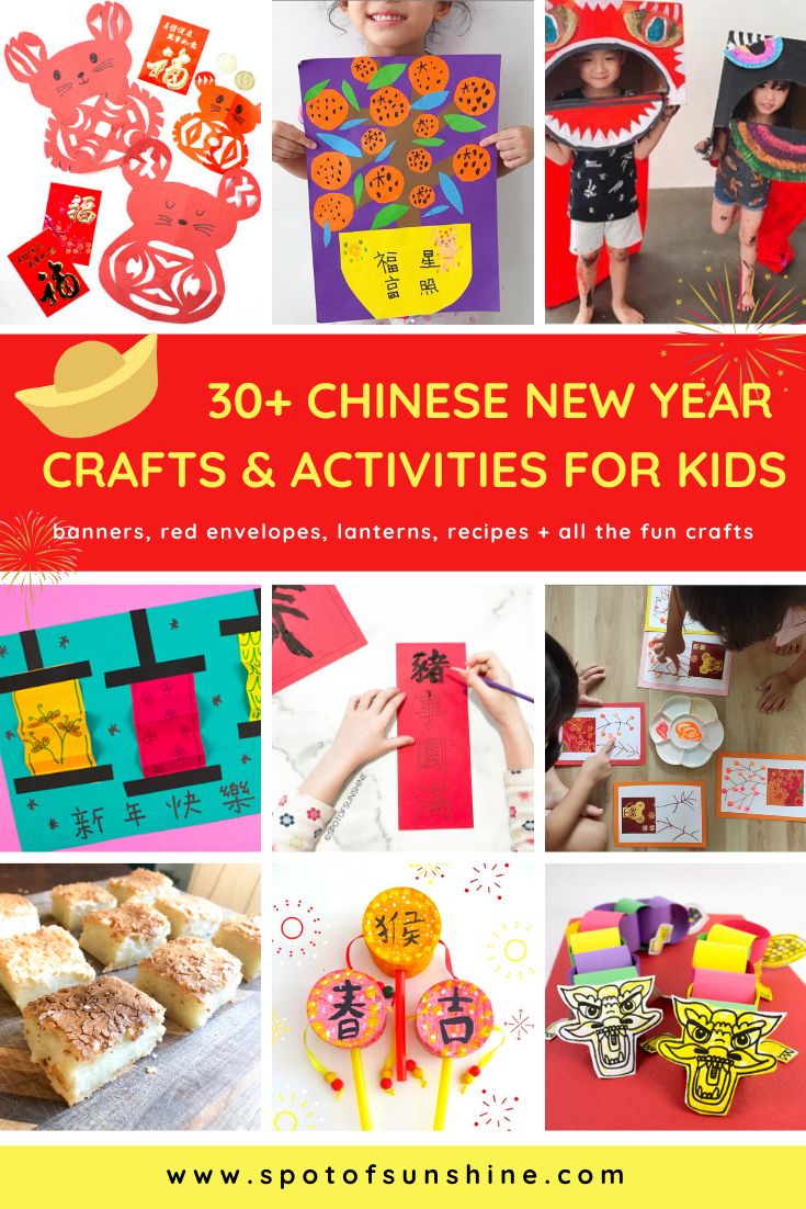 Chinese New Year Craft & Activities for Kids: 30 - Spot of Sunshine ...