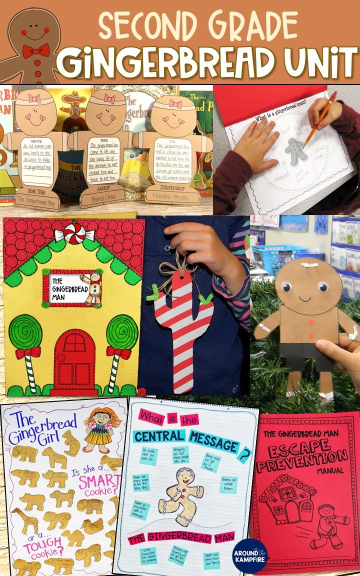 the gingerbread man book activities