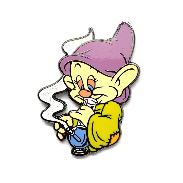 Dopey & Sneezy Bad Dwarfs Enamel Lapel Pins #dopey #EnamelPin #DisneyPins #dwarf #weed #puff #badges #FunnyGift #sneezy #dope Bad Disney, Disney Gone Bad, Jean Custom, Urban Home Decor, Bubble Drawing, Alice In Wonderland Drawings, Unique Streetwear, Cute Disney Drawings, Enamel Pin Collection