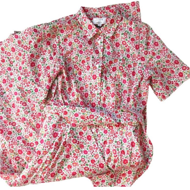 Questions? Leave A Comment Below! Pink Floral Print Short Sleeve Shirt Dress, Feminine Summer Button-up Shirt Dress, Pink Floral Print Shirt Dress For Summer, Relaxed Fit Pink Shirt Dress For Summer, Spring Shirt Dress With Spread Collar And Buttons, Pink Short Sleeve Shirt Dress For Summer, Pink Buttoned Dress For Spring, Spring Pink Dresses With Buttons, Casual Pink Shirt Dress For Spring