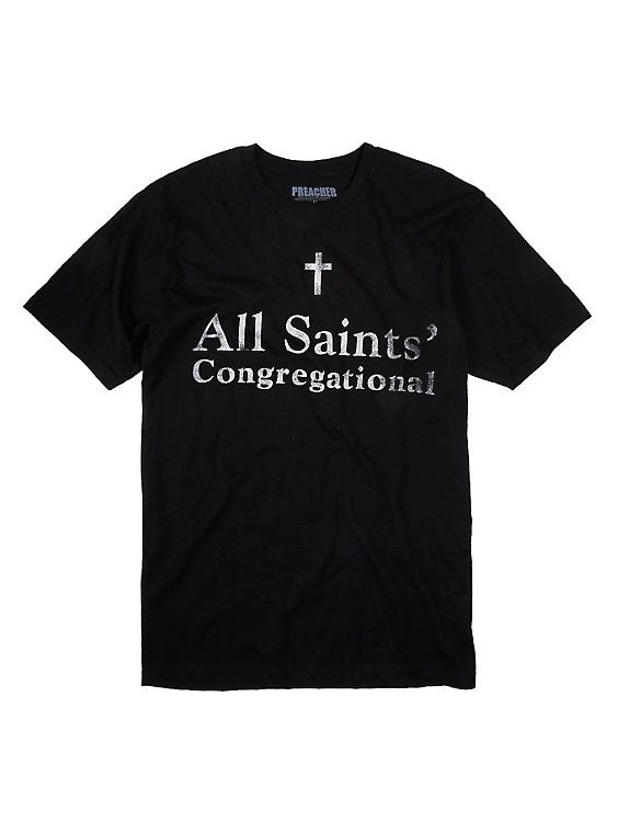 Preacher All Saints' Congregational T-Shirt, BLACK Church T Shirts, Men's Shirts, All Saints, Black T Shirt, Hot Topic, Black Tshirt, Cotton Tee, Cotton T Shirt, Men's Clothing