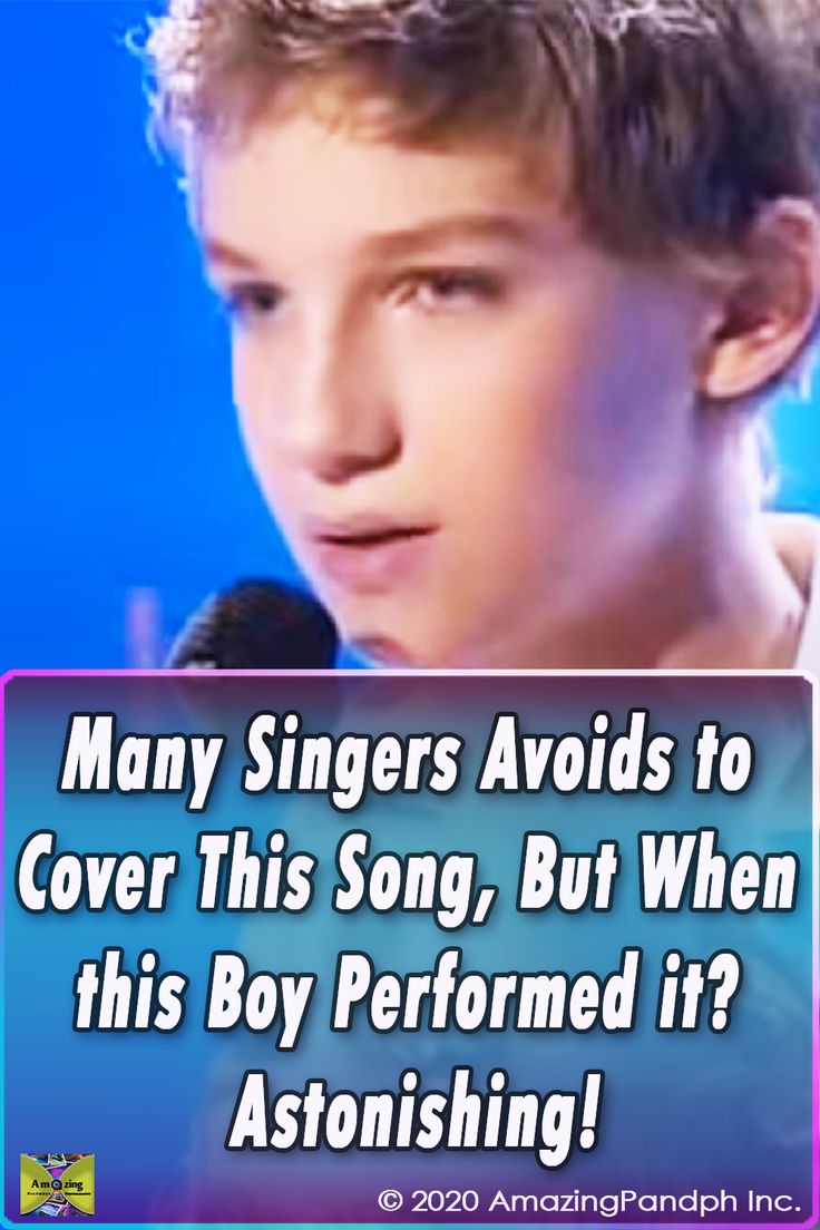 a young man holding a microphone with the caption mary singers avoid to cover this song, but when this boy performed it?