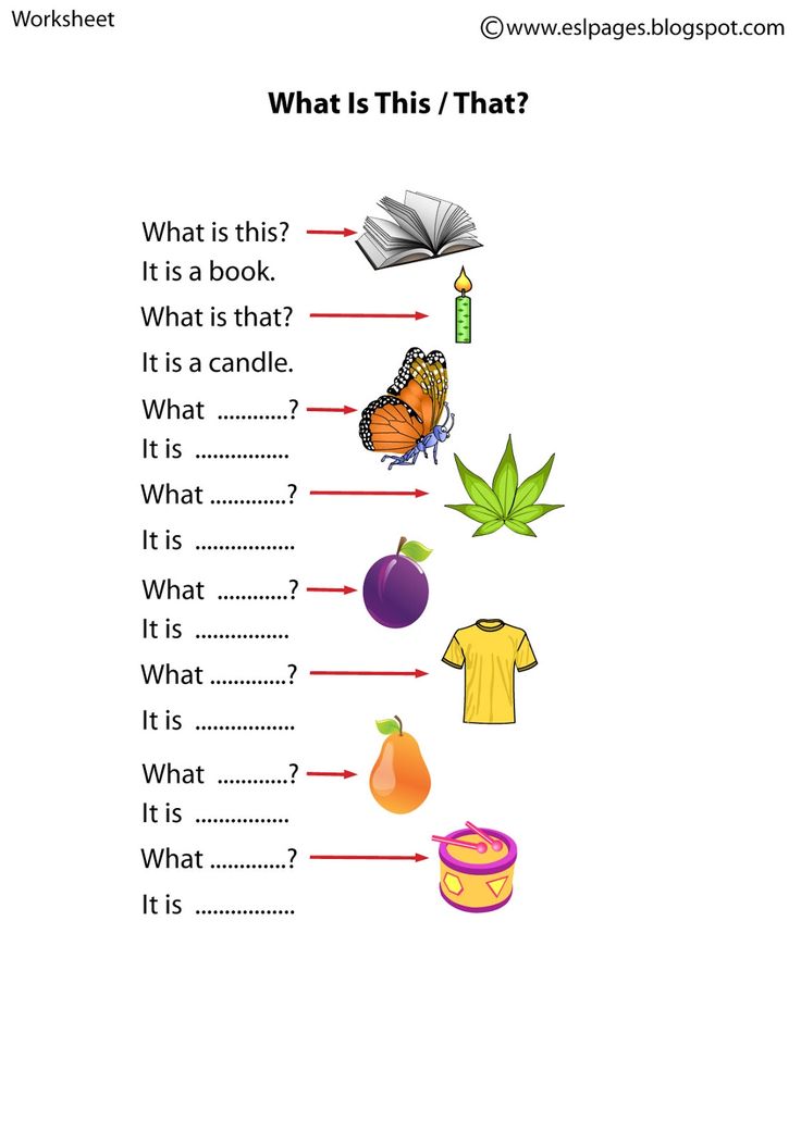 worksheet for reading and writing words in english with pictures on the page, what is this / that?