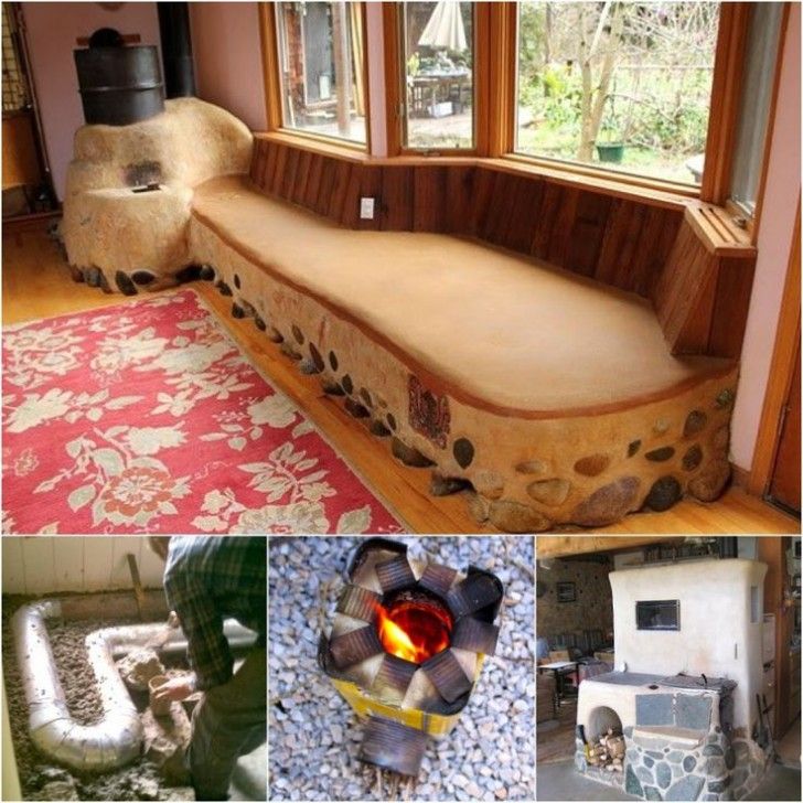 there are many different types of furniture in this house and it looks like they have been made out of stone