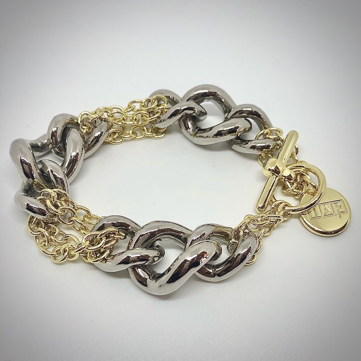 18k Yellow Gold Plated & Sterling Silver Polished Link Bracelet, 8 1/2"L by UnoAerra Italy, Limited Quantity Horseshoe Bracelet, Peridot Bracelet, Equestrian Jewelry, Horse Necklace, Gold Plated Sterling Silver, Link Bracelets, Heart Charm, Chain Bracelet, Bangle Bracelets