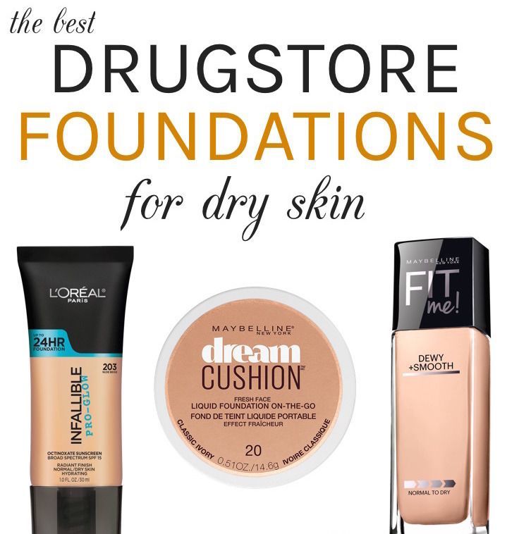 Dry skin? Here are the best drugstore hydrating foundations (all under $15!) with a dewy fresh finish that can easily take your complexion from drab to fab! Drugstore Foundation For Dry Skin, Makeup Drugstore, Bang Hair, Best Drugstore Foundation, Dry Skincare, Foundation For Dry Skin, Bb Creams, Drugstore Products, Drugstore Foundation