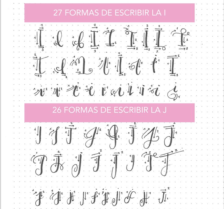 the font and numbers are all handwritten in different styles, including letters that appear to be