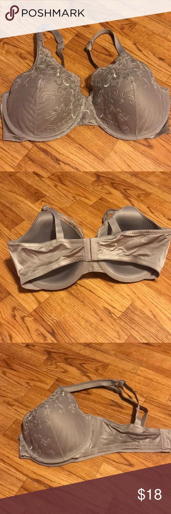 Playtex Secrets Embroidered Undewire Bra 42D 💕 Playtex Secrets Side Smoothing Embroidered Undewire Bra 42D style # 4513 color is Warm Steel mother of pearl in great condition. Playtex Intimates & Sleepwear Bras Mother Of Pearl, The Secret, Bra, Women's Fashion, Shop My Closet, Amazing Fashion, Style Tips, My Closet, Shop My